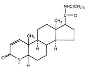 PROSCAR® (finasteride) Structural Formula Illustration