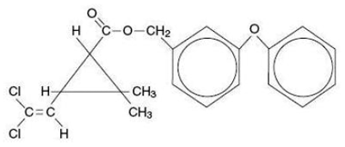 ELIMITE™ CREAM Structural Formula Illustration