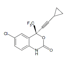 SUSTIVA® (efavirenz) Structural Formula Illustration